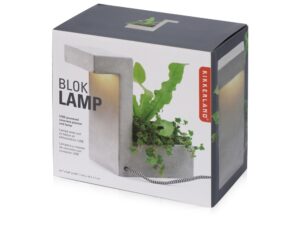 Настольная лампа из бетона Blok Lamp — изображение 7