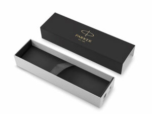 Перьевая ручка Parker IM Metal Brushed Metal GT, перо: F, цвет чернил: blue — изображение 6