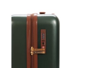 Чемодан BUGATTI Amelia, зеленый, поликарбонат / АБС-пластик, 32х22х53 см, 30 л — изображение 7