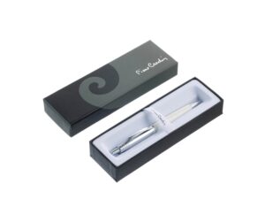 Ручка шариковая Pierre Cardin EASY. Цвет - белый. Упаковка Е-2 — изображение 3