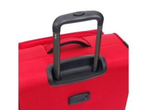 Чемодан TORBER Brosno, красный, нейлон 600D, 48 х 22 х 78 см, 85 л — изображение 5