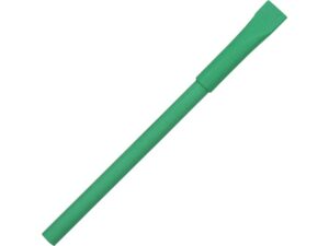 Ручка картонная с колпачком Recycled, нефритовый