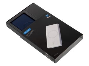 Внешний беспроводной аккумулятор c QC/PD Reload, 10000 mAh, темно-синий (Р) — изображение 8