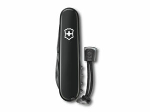 Нож перочинный VICTORINOX Spartan Onyx Black, 91 мм, 12 функций, чёрный, со шнурком в комплекте — изображение 4