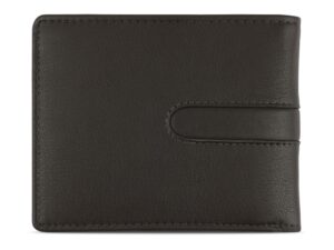 Портмоне BUGATTI Bomba, с защитой данных RFID, коричневое, кожа/полиэстер, 12х2х9,5 см — изображение 6