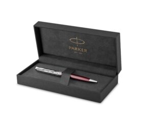 Шариковая ручка Parker Sonnet Premium Refresh RED CT, стержень: M, цвет чернил: black , в подарочной упаковке — изображение 2