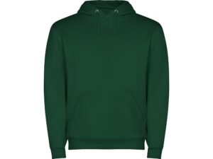 Толстовка с капюшоном Capucha мужская, бутылочный зеленый