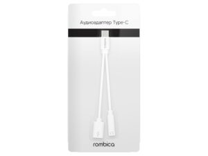Rombica Type-C Adapter 3.5C, белый — изображение 2