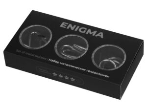 Набор из 3 металлических головоломок в мешочках Enigma — изображение 6