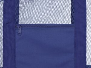 Сумка для шопинга и пляжа Coolmesh с изотермическим отделением внизу, синий — изображение 6