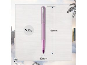 Ручка-роллер Parker Vector  XL Lilac CT, цвет чернил black, стержень: F, в подарочной упаковке. — изображение 16