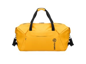 Сумка дорожная TORBER MOBI, желтая, полиэстер 900D с PU покрытием, 65 х 37 х 34 см