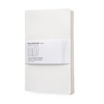 Записная книжка Moleskine Volant (в линейку, 2 шт.), Large (13х21см), белый