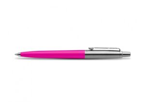 Шариковая ручка Parker Jotter, цвет MAGENTA, цвет чернил синий, толщина линии M , в подарочной коробке — изображение 3