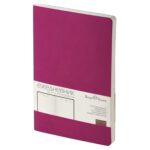 Ежедневник А5 недатированный Megapolis Velvet Flex, темно-розовый