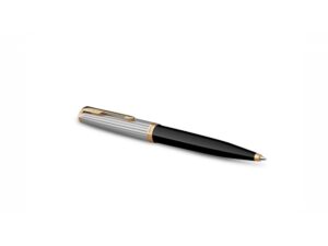 Шариковая ручка Parker 51 Premium Black GT, стержень: M, цвет чернил: black, в подарочной упаковке. — изображение 3