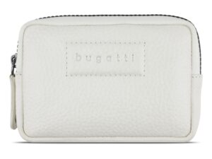 Ключница BUGATTI Elsa, с защитой данных RFID, белая, воловья кожа/полиэстер, 11х2х7 см — изображение 2