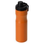 Бутылка для воды Supply Waterline, нерж сталь, 850 мл, оранжевый/черный