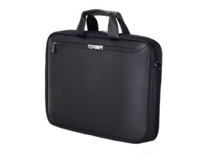 Сумка для ноутбука TORBER VOYAGE 15.6'', черный, нейлон/микрофибра, 43 х 5 х 29 см, 6л — изображение 2