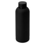 Вакуумная термобутылка Cask Waterline, soft touch, 500 мл, черный (Р)