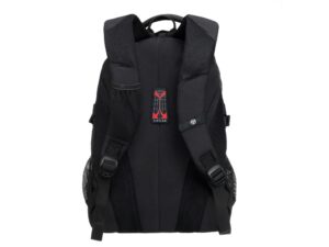 Рюкзак TORBER ROCKIT, чёрный, полиэстер, 33х15х45 см, 22 л — изображение 4