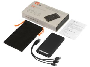 Портативное беспроводное зарядное устройство Airbank, 10000 mAh, черный (Р) — изображение 10