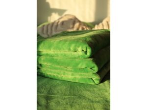 Плед флисовый Copy, зеленый — изображение 8
