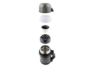 Термос из нерж. стали тм ThermoCafe HAMMP-1200-HT, 1.2L, серый — изображение 5