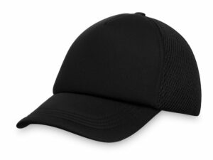 Бейсболка с сеткой Newport, черный — изображение 4