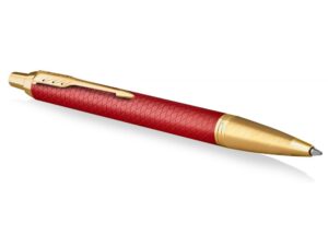 Шариковая ручка Parker IM Premium K318  Red GT, стержень: M, цвет чернил: blue, в подарочной упаковке. — изображение 3