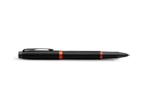 Ручка-роллер Parker IM Vibrant Rings Flame Orange, стержень:Fblk, в подарочной упаковке. — изображение 4