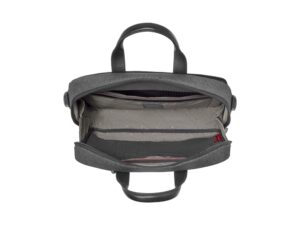 Портфель VICTORINOX Architecture Urban2 15 Briefcase 15'', серый, полиэстер/кожа, 42x13x31 см, 16 л — изображение 7