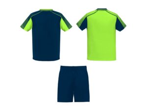 Спортивный костюм Juve, неоновый зеленый/нэйви — изображение 2