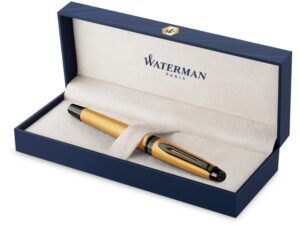 Перьевая ручка Waterman Expert GoldF BLK в подарочной упаковке — изображение 2
