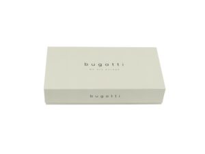 Кошелёк женский BUGATTI Banda, с защитой данных RFID, чёрный, кожа/полиэстер, 18,5х2,5х9,5 см — изображение 7