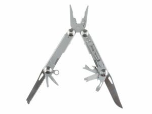Мультитул Stinger, 105x45 мм, 12 функций, сталь, серебристый, в комплекте нейлоновый чехол — изображение 3