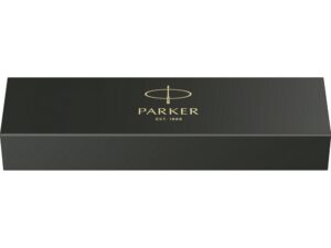 Перьевая ручка Parker IM Monochrome Black, перо:F, цвет чернил: blue, в подарочной упаковке. — изображение 6
