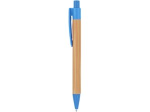 Шариковая ручка STOA с бамбуковым корпусом, голубой — изображение 2