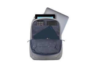 RIVACASE 7760 grey ECO рюкзак для ноутбука 15.6 — изображение 13