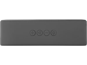 Портативная колонка Bar со стереодинамиками soft touch, серый — изображение 4