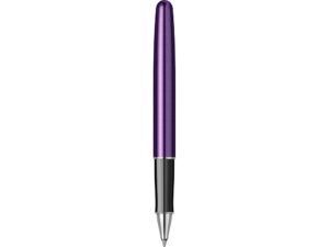 Ручка-роллер Parker Sonnet Essentials Violet SB Steel CT, цвет чернил black, перо: F, в подарочной упаковке. — изображение 7
