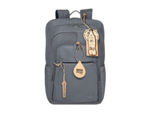 RIVACASE 7569 grey ECO рюкзак для ноутбука 17.3 / 6 — изображение 3