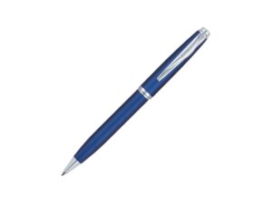 Ручка шариковая Pierre Cardin GAMME Classic с поворотным механизмом, синий матовый/серебро