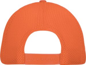 Бейсболка с сеткой Newport, оранжевый/белый — изображение 7