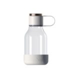 Бутылка для воды 2-в-1 Dog Bowl Bottle со съемной миской для питомцев, 1500 мл, белый