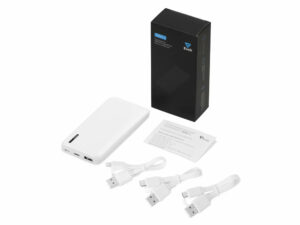 Внешний аккумулятор Evolt Mini-5, 5000 mAh, белый — изображение 3