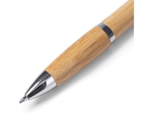 Шариковая ручка SAGANO из бамбука, черный — изображение 2