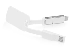 Зарядный кабель 3-в-1 Charge-it, белый — изображение 3