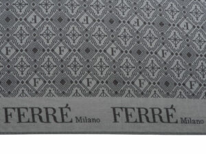 Зонт складной автоматический Ferre Milano, серый — изображение 7