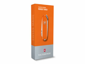 Нож-брелок VICTORINOX Classic SD Colors Mango Tango, 58 мм, 7 функций, оранжевый — изображение 3